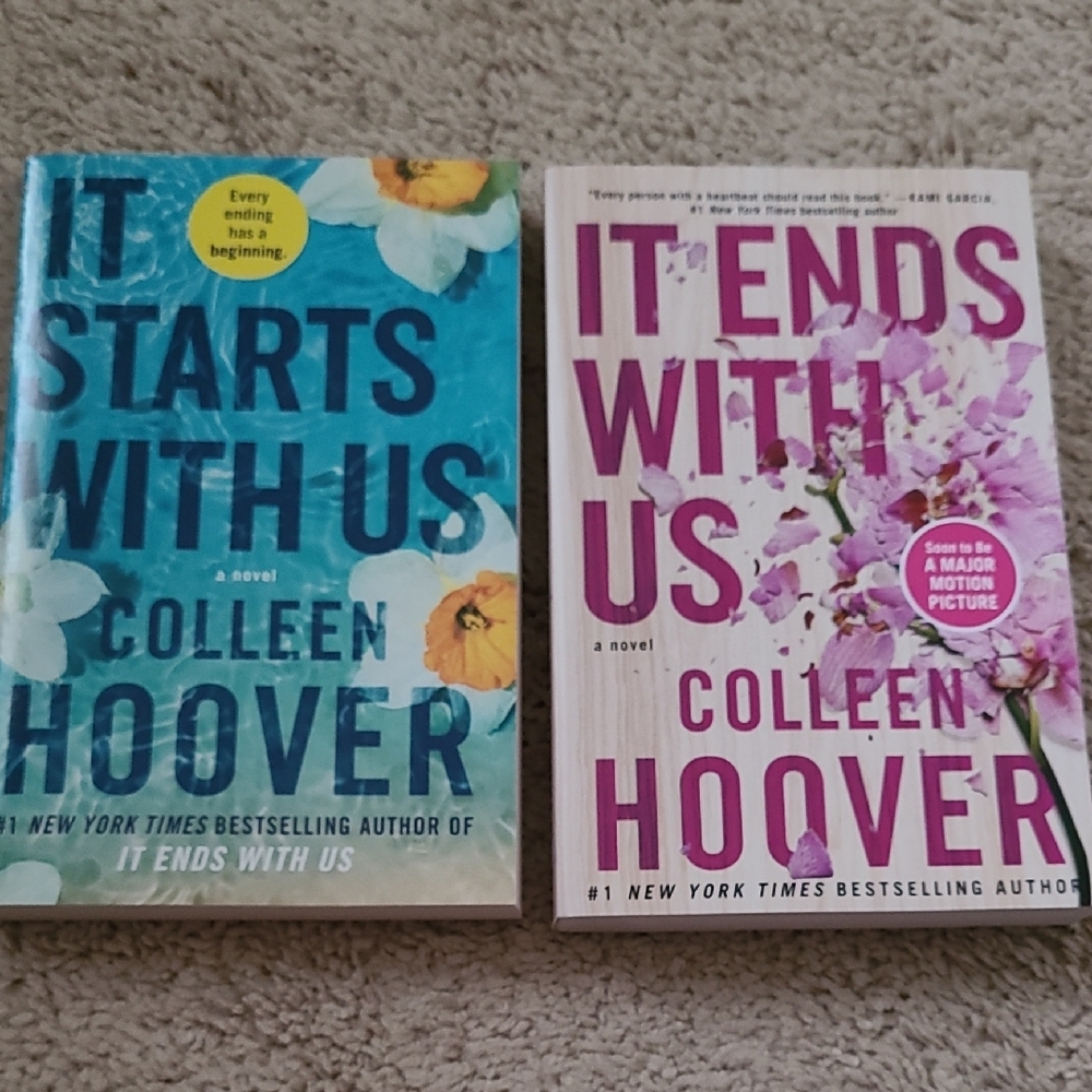 Novel Set: It Starts With Us and It Ends With Us